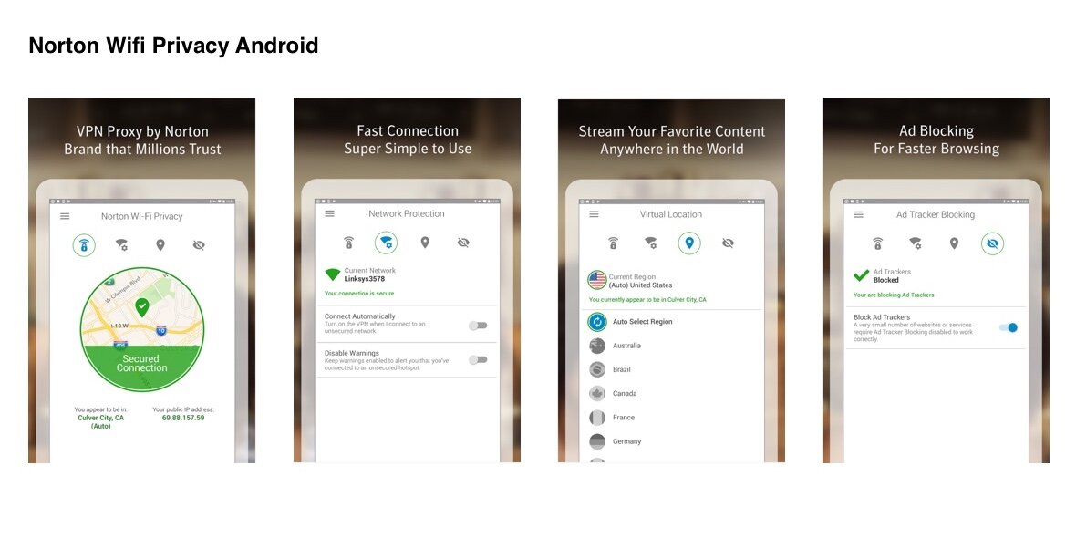 Norton Family Android app